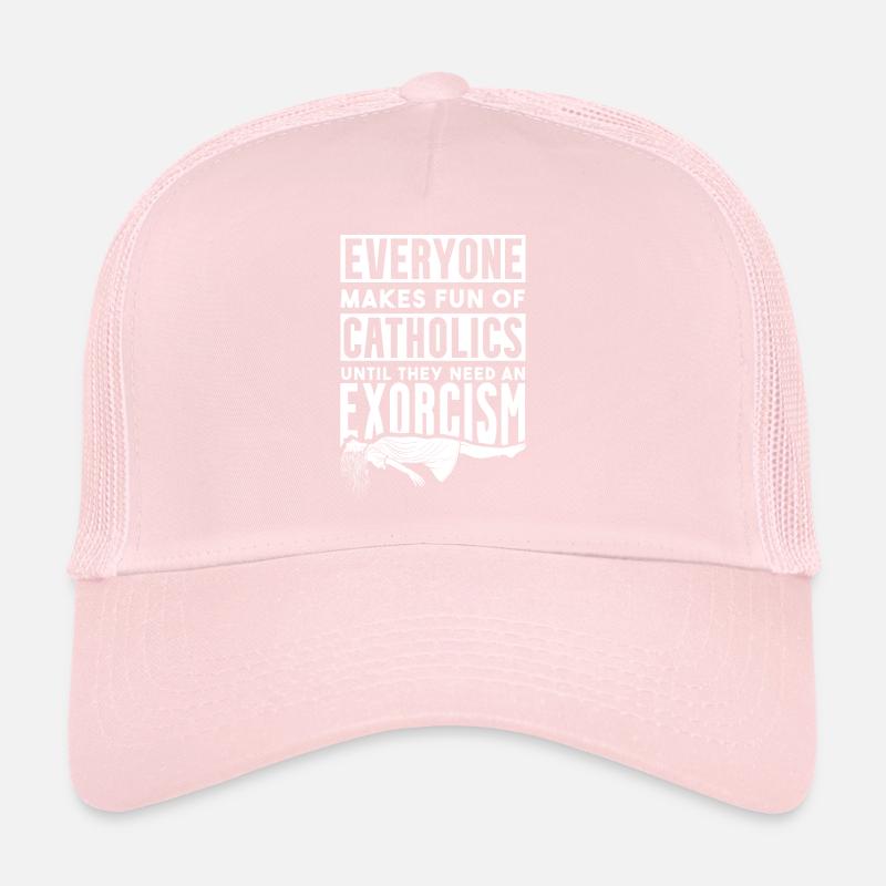 Catholics, Church, Exorcism Trucker Cap