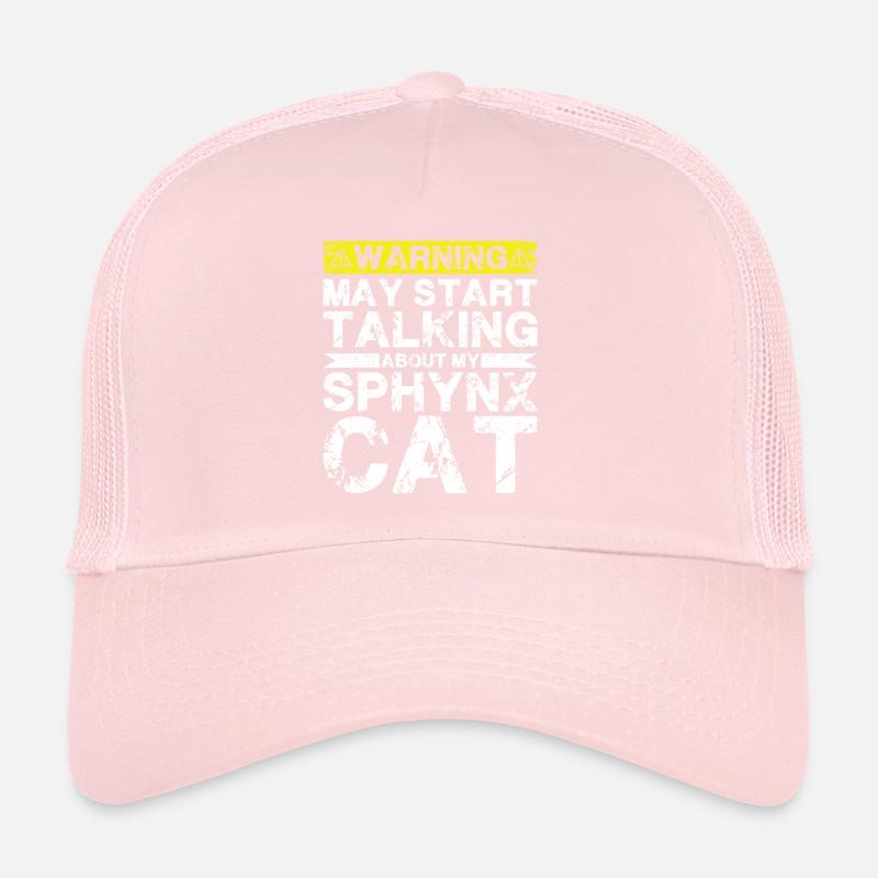 En parlant de chat Sphynx Casquette trucker 