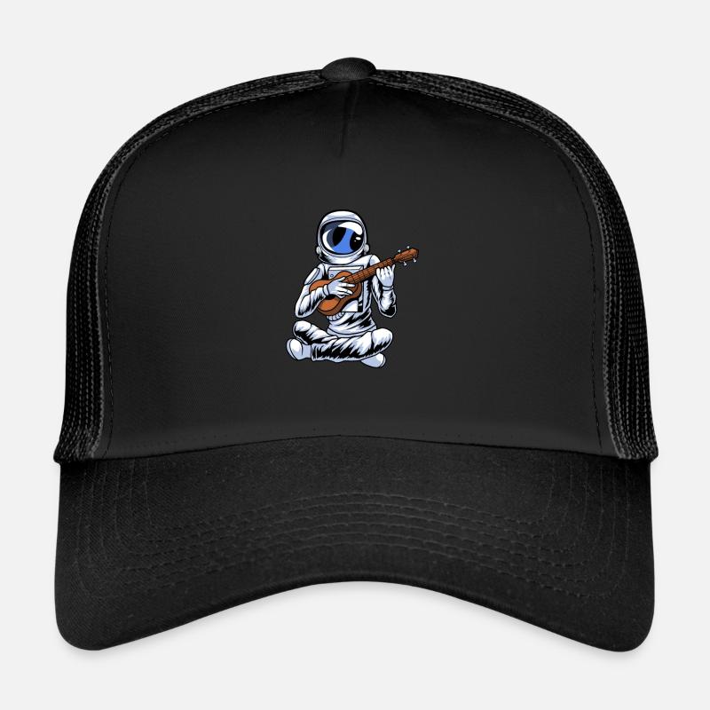 Astronaute ukulélé Casquette trucker 