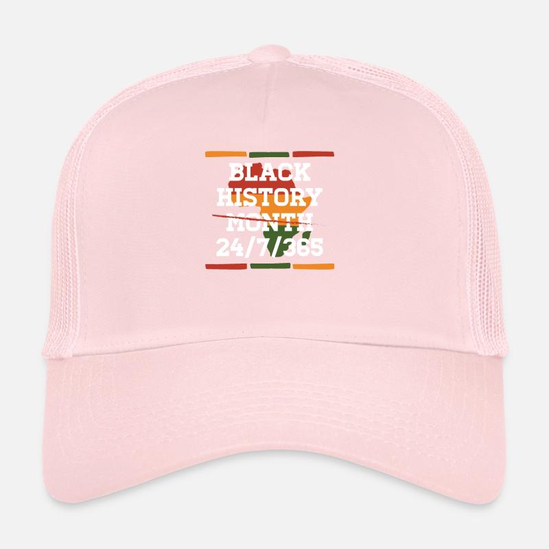 Schwarzer Geschichtsmonat 24/7/365 Feiern Sie Den Trucker Cap
