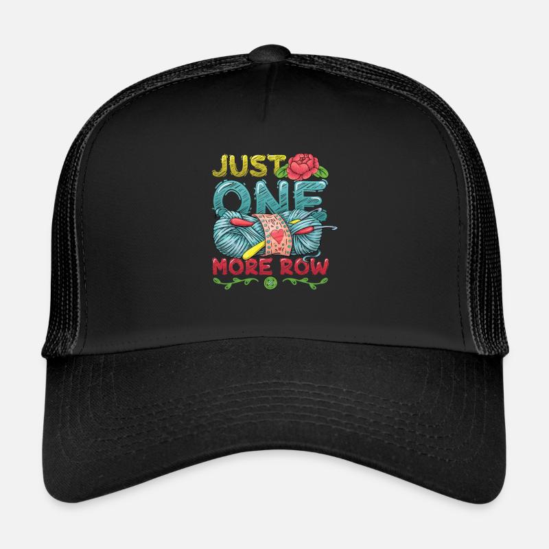 Plus qu’un rang pour crocheter Casquette trucker 