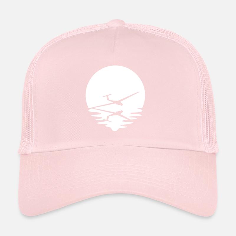 Cercle et réflexion - Planeur - Casquette trucker 