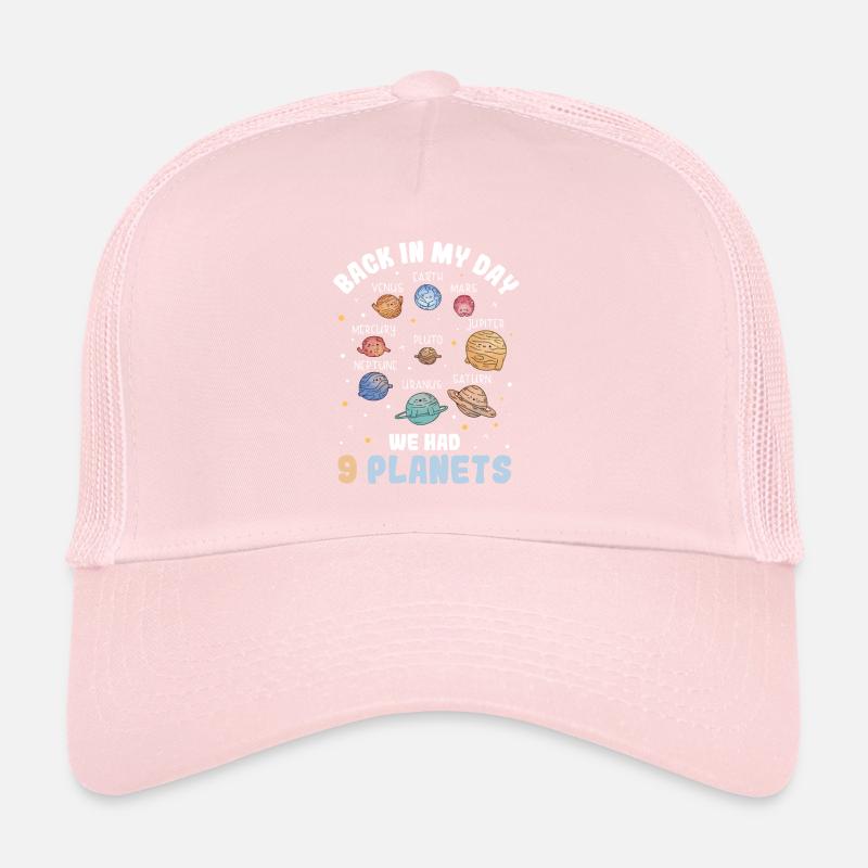 Back In My Day We Had 9 Planets Pluto Sonnensystem Trucker Cap