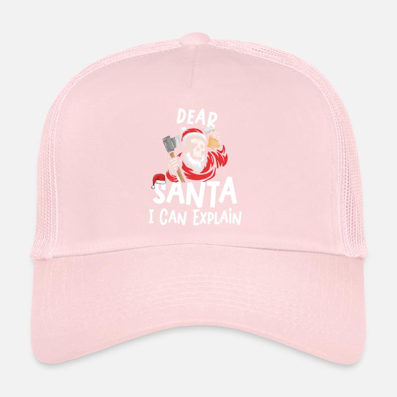 Dear Santa I Can Explain Trucker Cap