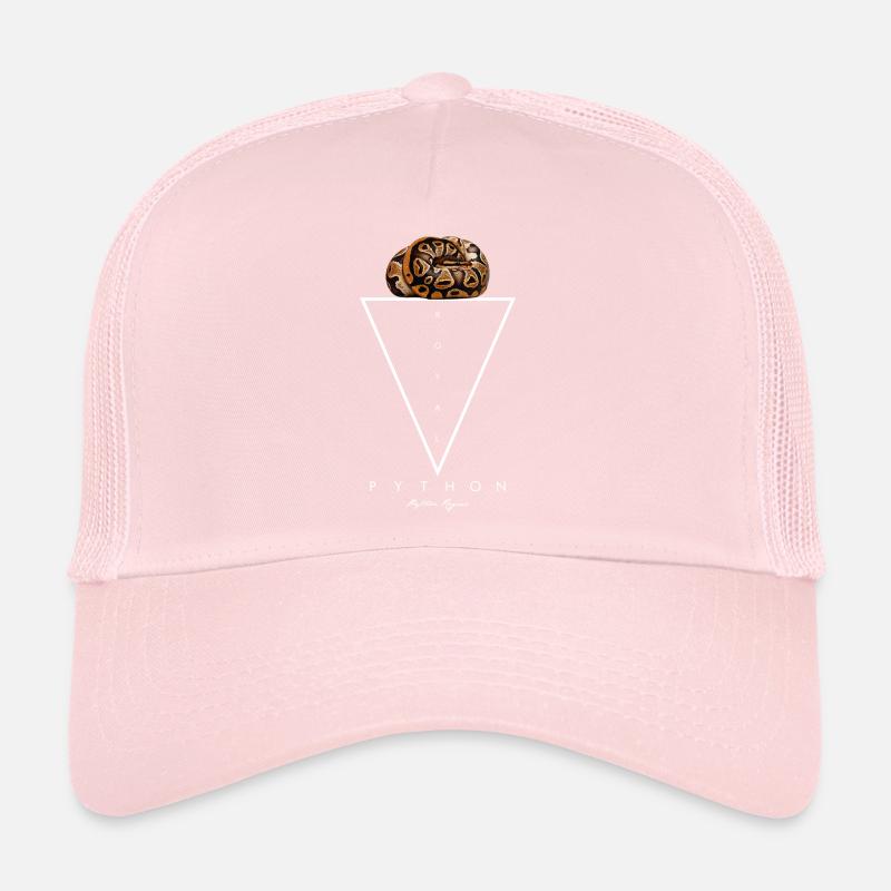 Royal Python Geometric Modern Snake Keeper Trucker Cap