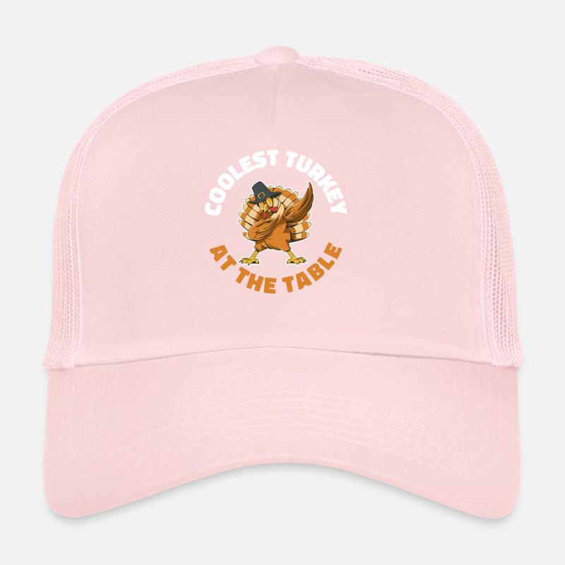La dinde la plus cool à la table Cadeau de Thanksgiving Casquette trucker 