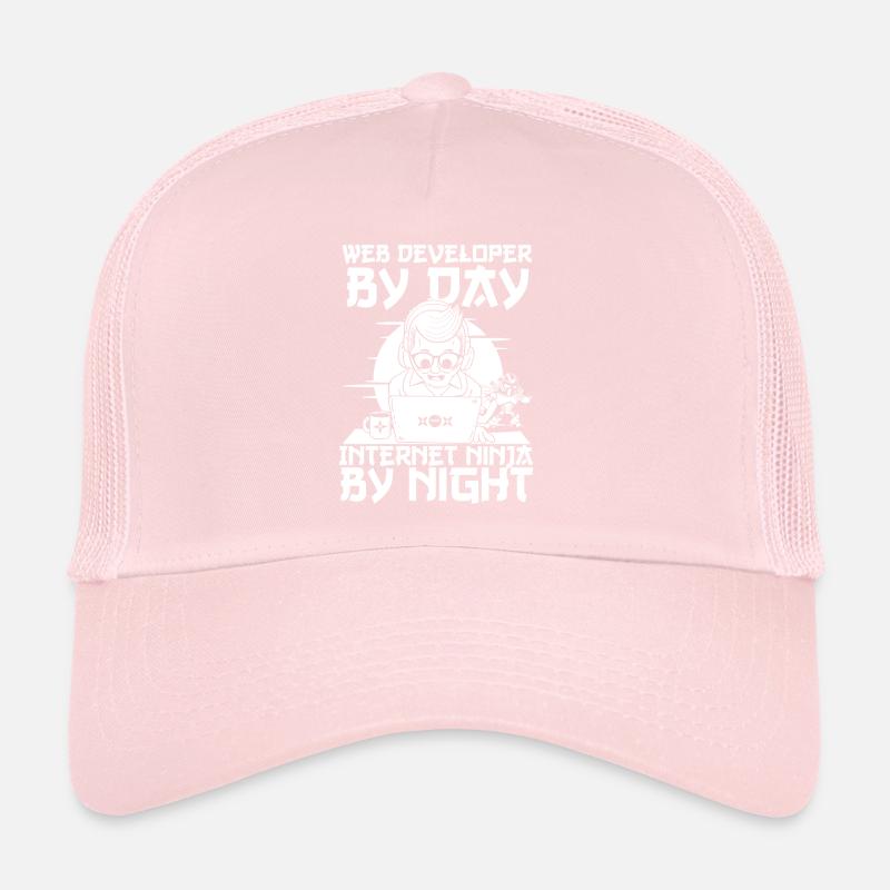 Développeur Web Développeur Web Développeur Web Casquette trucker 