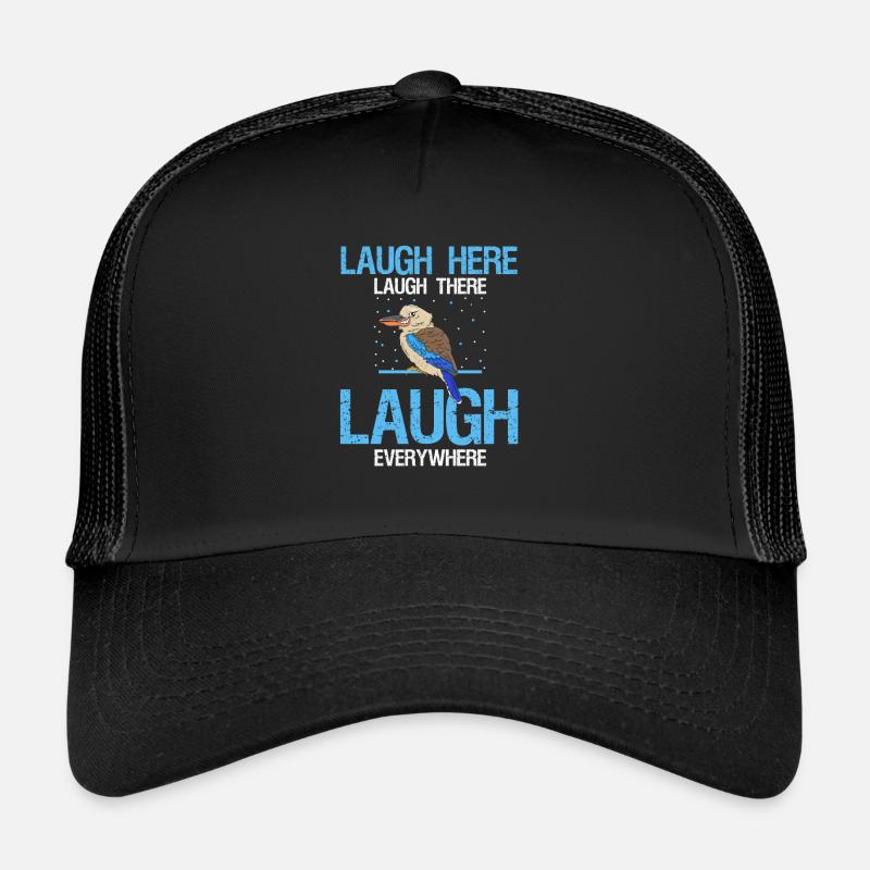 Kookaburra Design und Kookaburra Spruch Trucker Cap