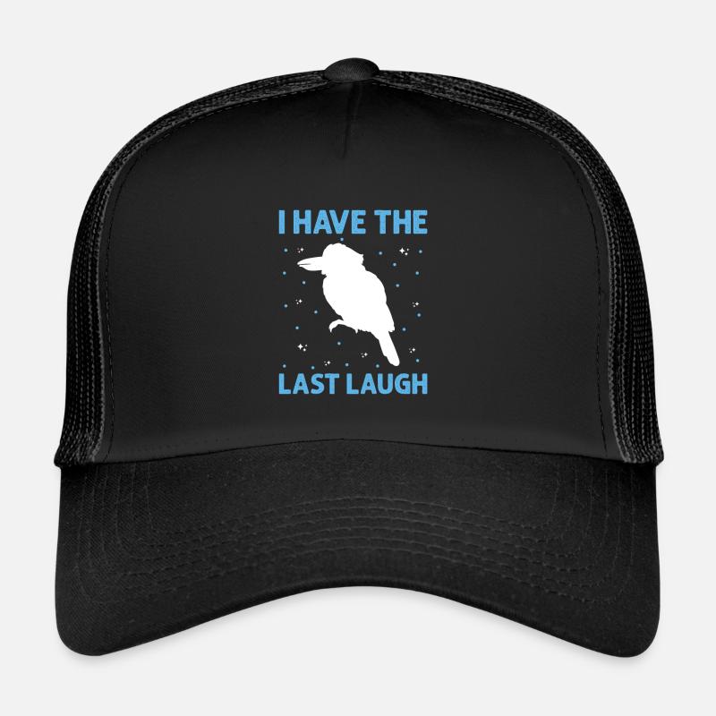 Australischer Vogel und Lachender Kookaburra Trucker Cap