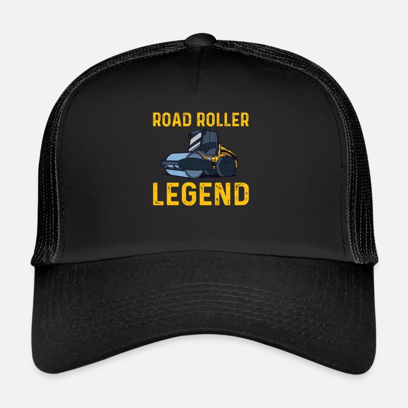 Roller Legend Road Builder Trucker Cap