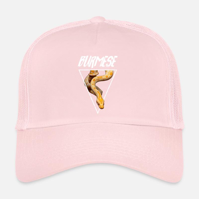 Propriétaire de serpent Python birman Casquette trucker 