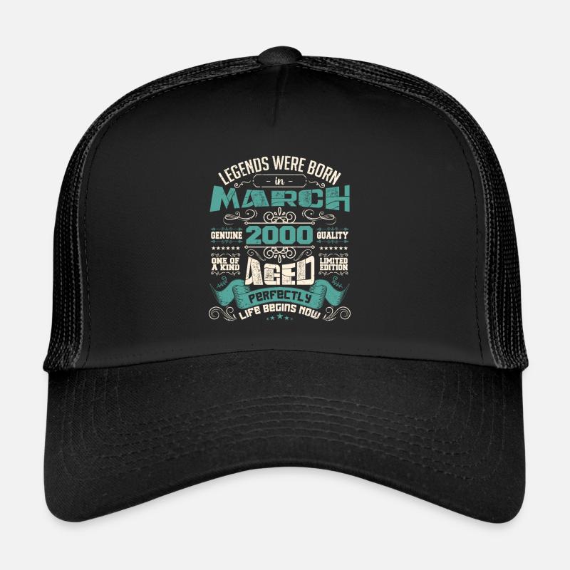March 2000 | birthday gift Casquette trucker 