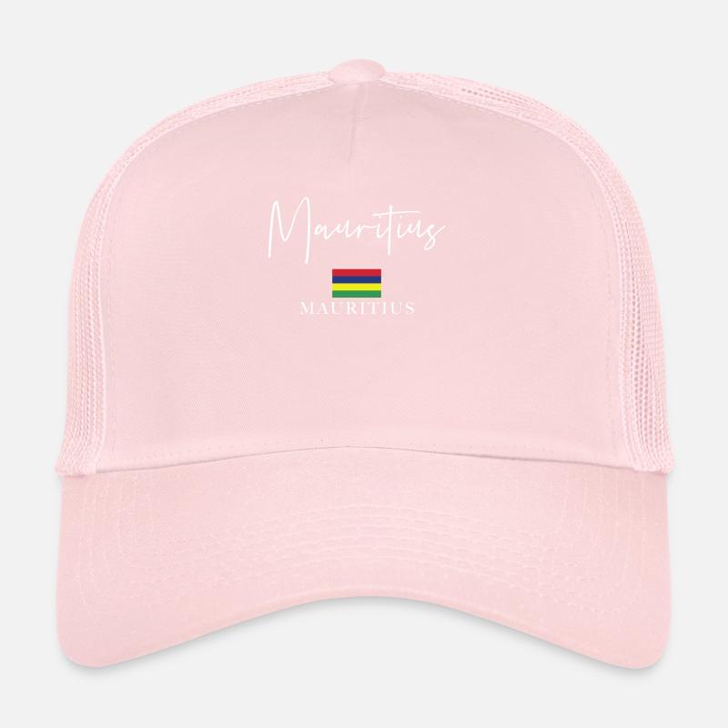 Grèce Flag Holidays - Île Maurice Casquette trucker 