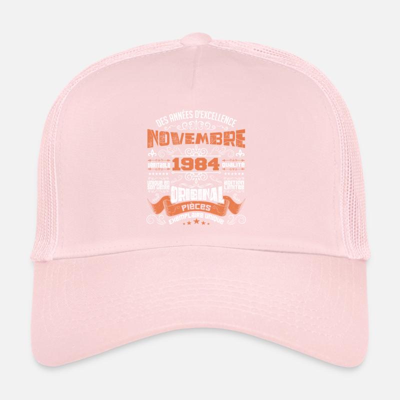 Novembre 1984 Casquette trucker 