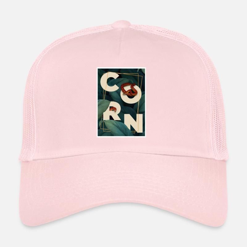 Corn Snake Reptile Keeper Snake Trucker Cap
