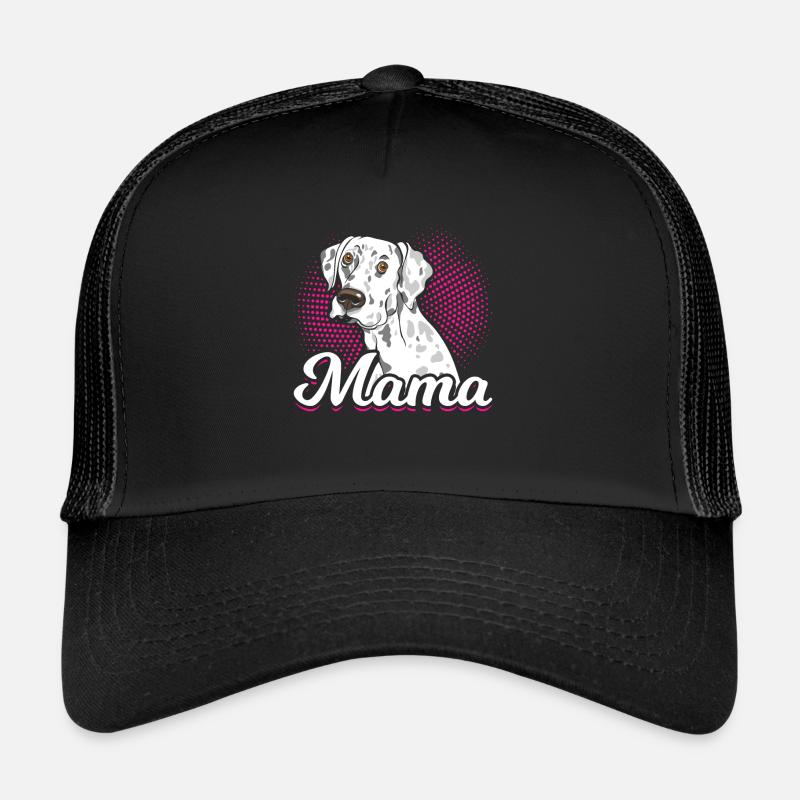 Maman Dalmatian Dog Lovers Casquette trucker 