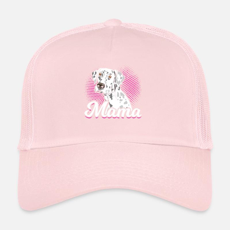 Maman Dalmatian Dog Lovers Casquette trucker 