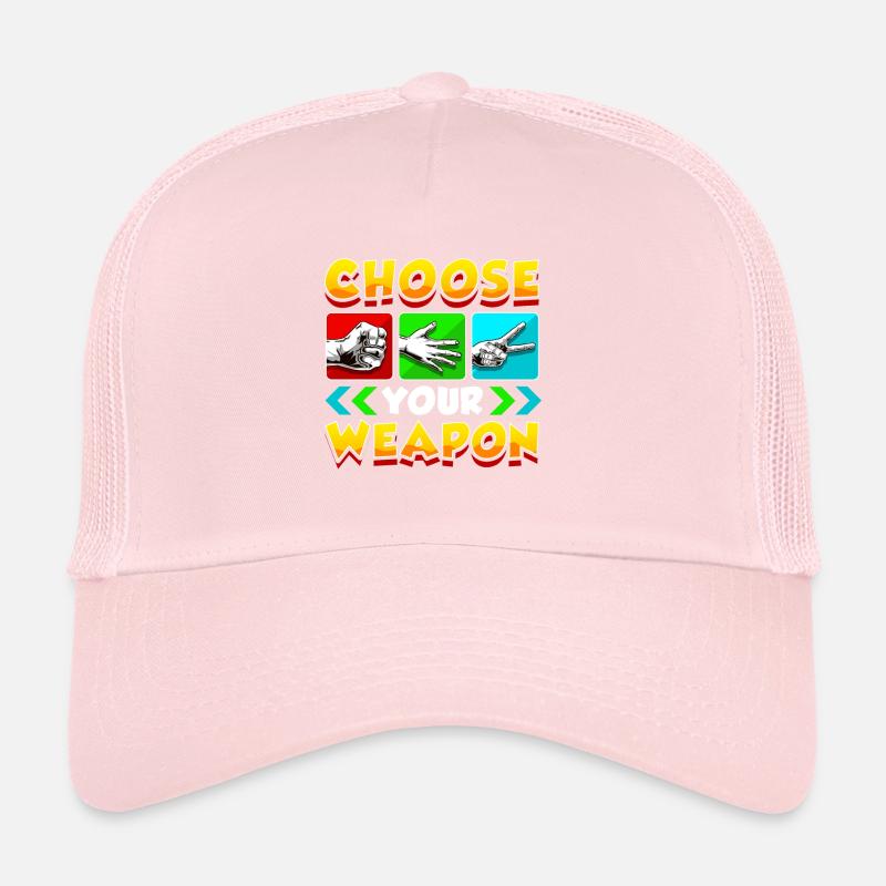 Rock Paper Scissors Trucker Cap