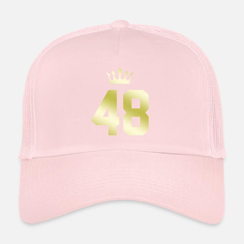 48 Couronne numérique Casquette trucker 