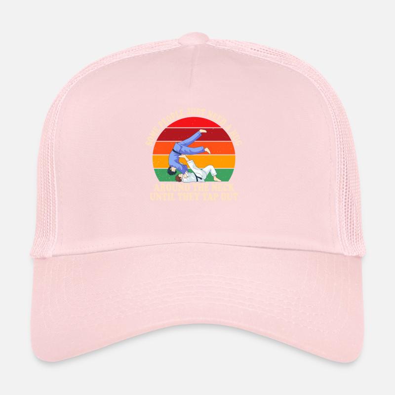 Some People Just Need A Hug Cage Fighter Trucker Cap