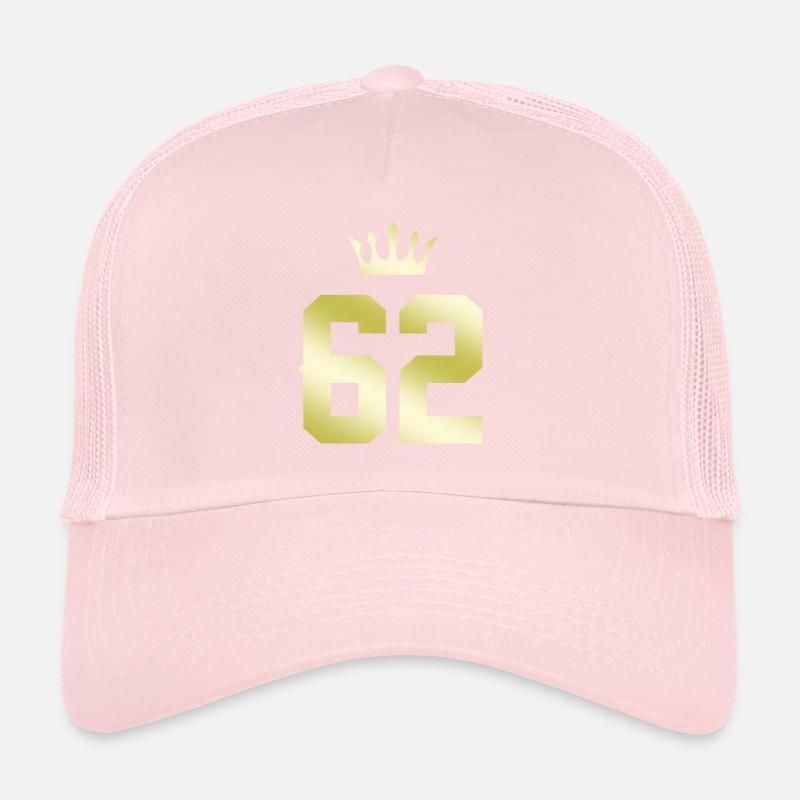 62 Couronne numérique Casquette trucker 