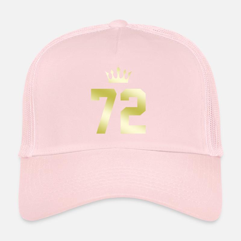72 Couronne numérique Casquette trucker 