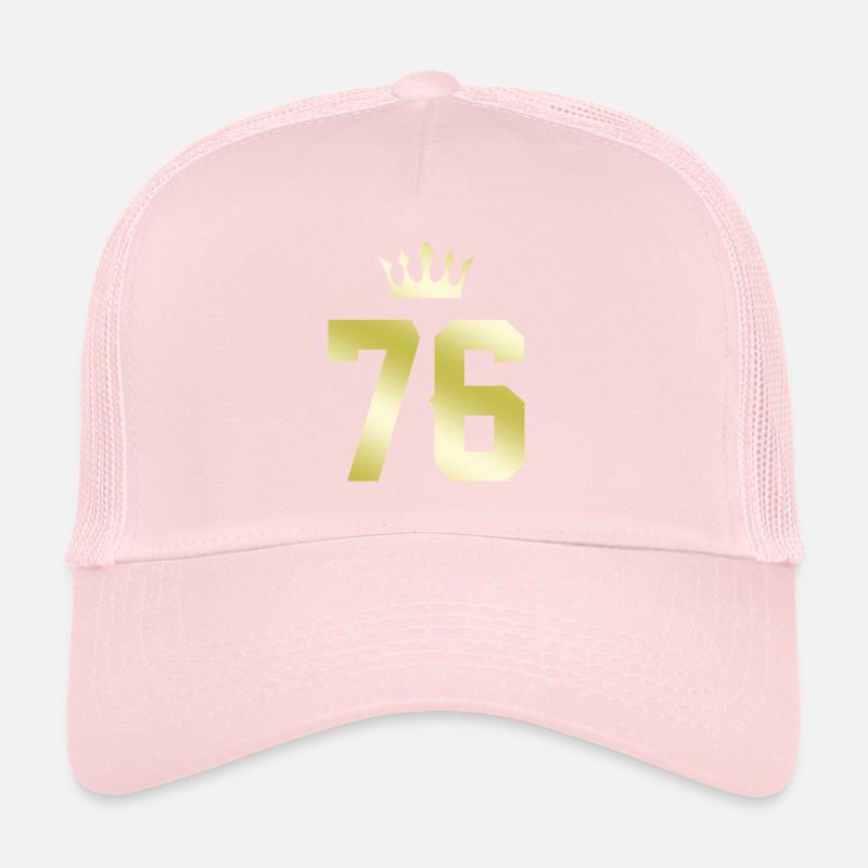 76 Couronne numérique Casquette trucker 