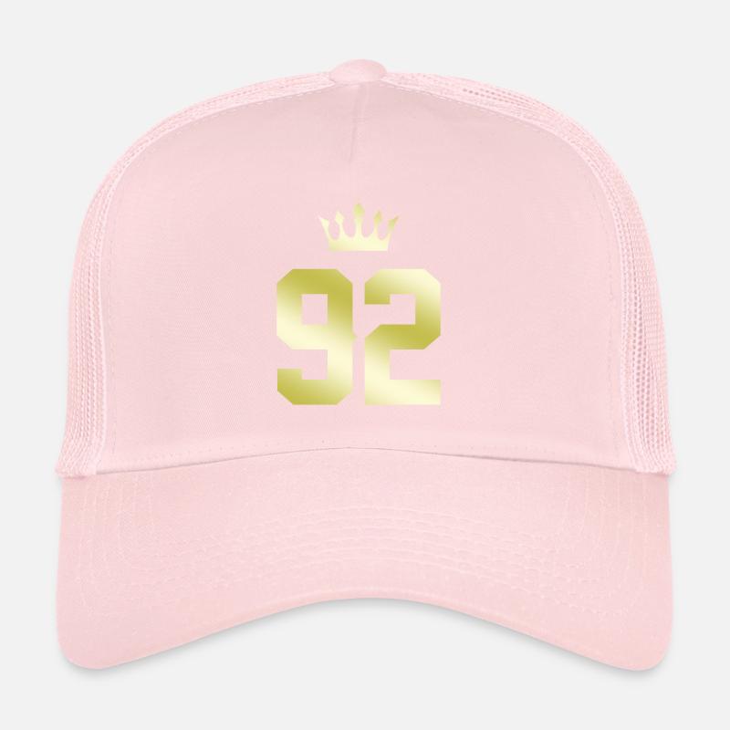 92 Couronne numérique Casquette trucker 