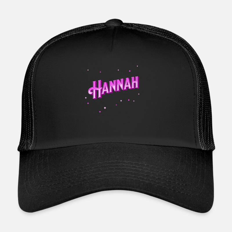 Hannah name personalized Trucker Cap