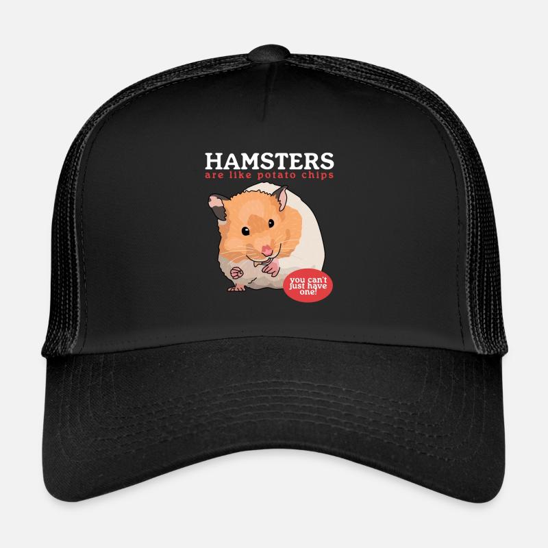 Hamster Zwerghamster Goldhamster Geschenk Trucker Cap