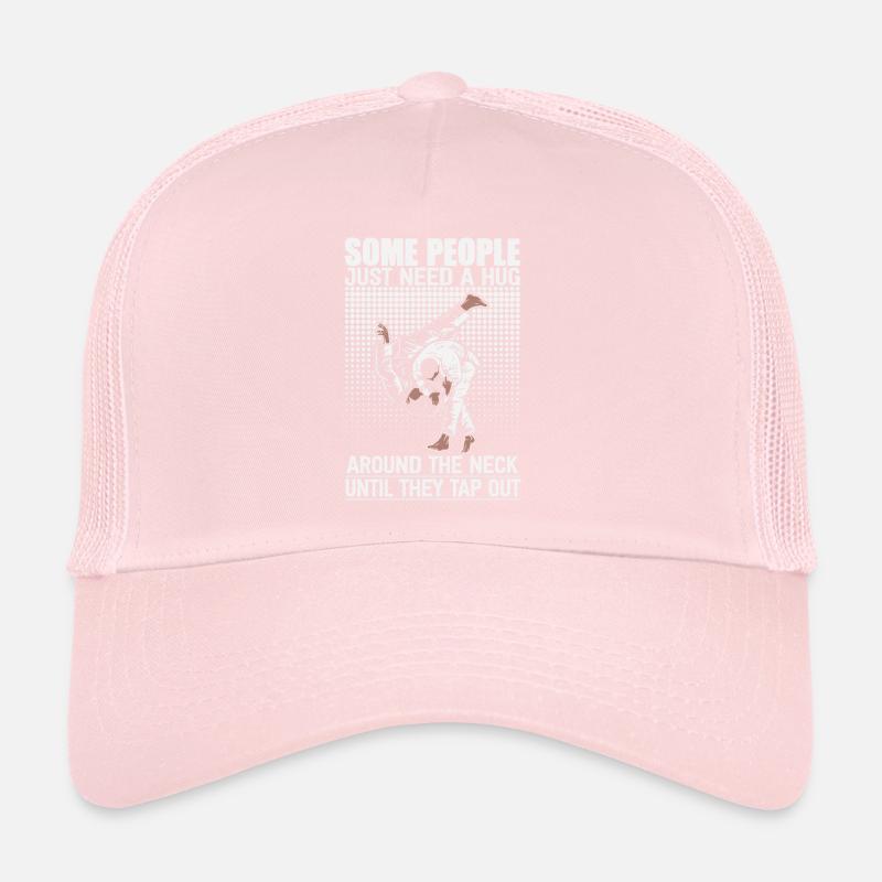 Some People Just Need A Hug Cage Fighter Trucker Cap