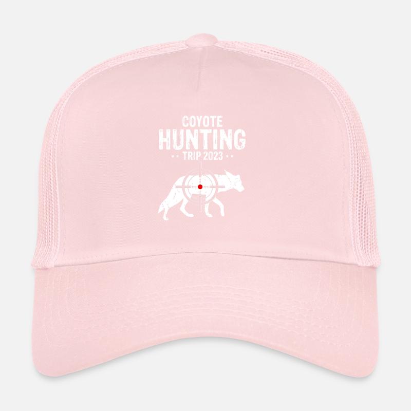 Conception de coyote pour les réacteurs de coyote Casquette trucker 