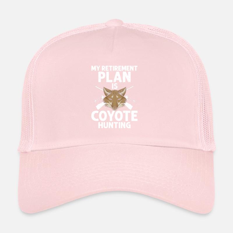 Conception de coyote pour les réacteurs de coyote Casquette trucker 