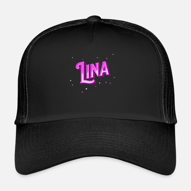 Lina name personalized Trucker Cap