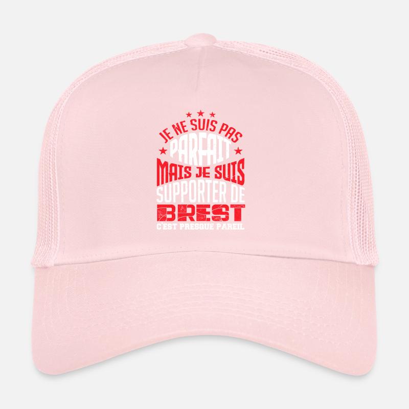 Cadeau Supporter de Brest Foot Casquette trucker 