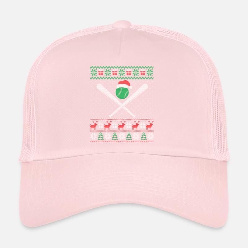 Noël du baseball Casquette trucker 