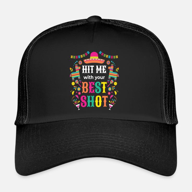 Hit Me Pinata Anniversaire Casquette trucker 