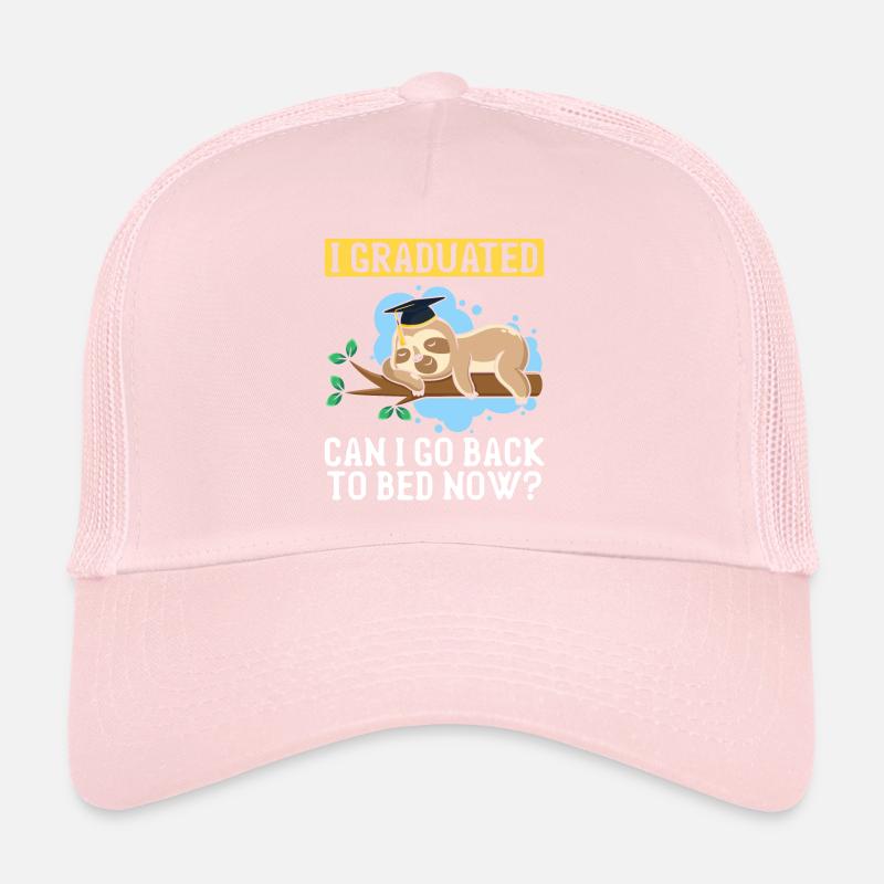 Faultier Graduierung Fauler Student Trucker Cap