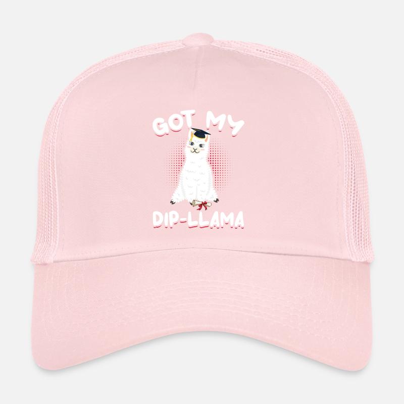 Abschluss Llama Diplom Absolvent Trucker Cap