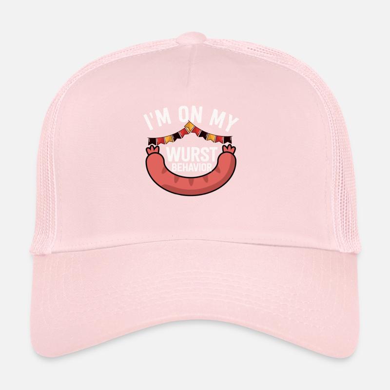 I Am On My Wurst Behavior Trucker Cap