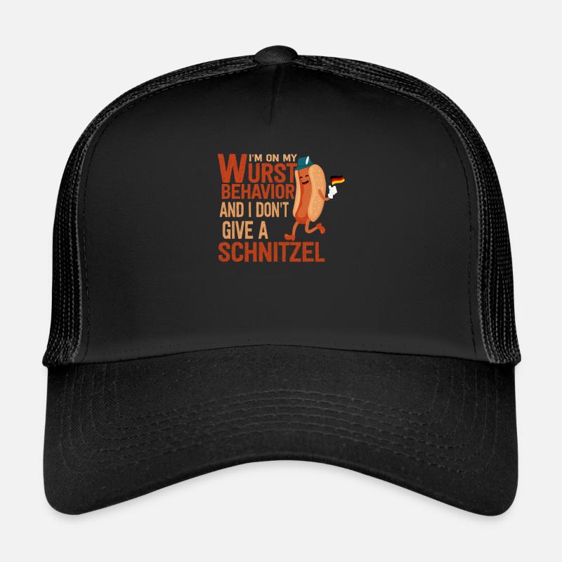 Je suis sur mon comportement de saucisse Casquette trucker 