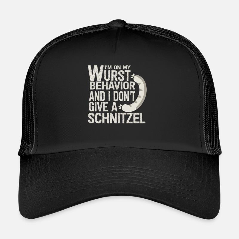 Je suis sur mon comportement de saucisse Casquette trucker 
