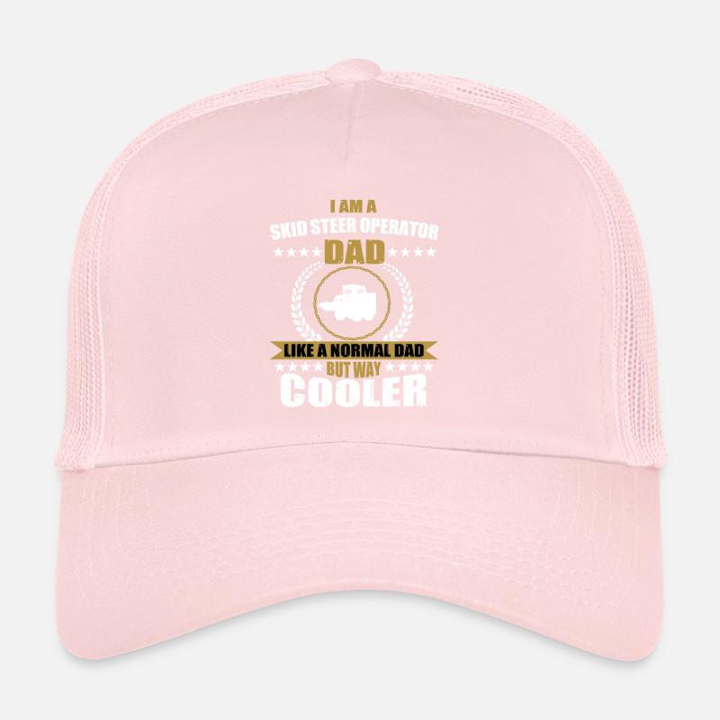 Conducteur de chargeuse compacte Papa Casquette trucker 