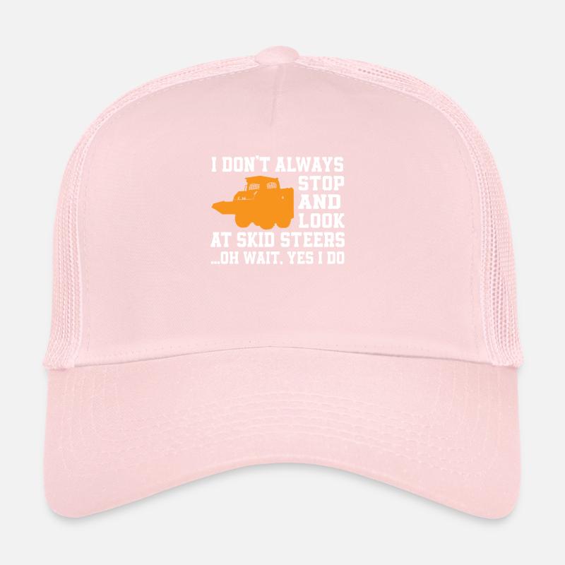 Drôle de citation de conducteur de chargeuse compacte Casquette trucker 