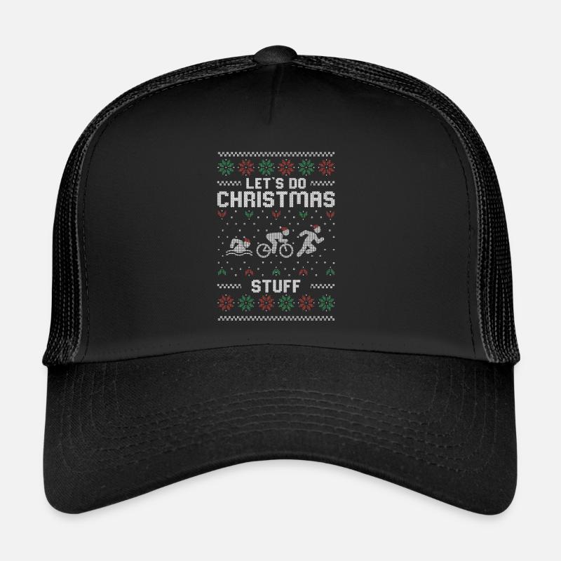 Affreux Noël | Cadeau de Noël moche Casquette trucker 