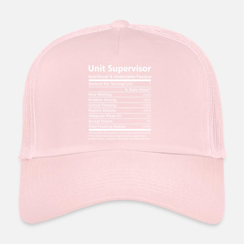 Unit Supervisor Nutritional And Undeniable Factors Trucker Cap