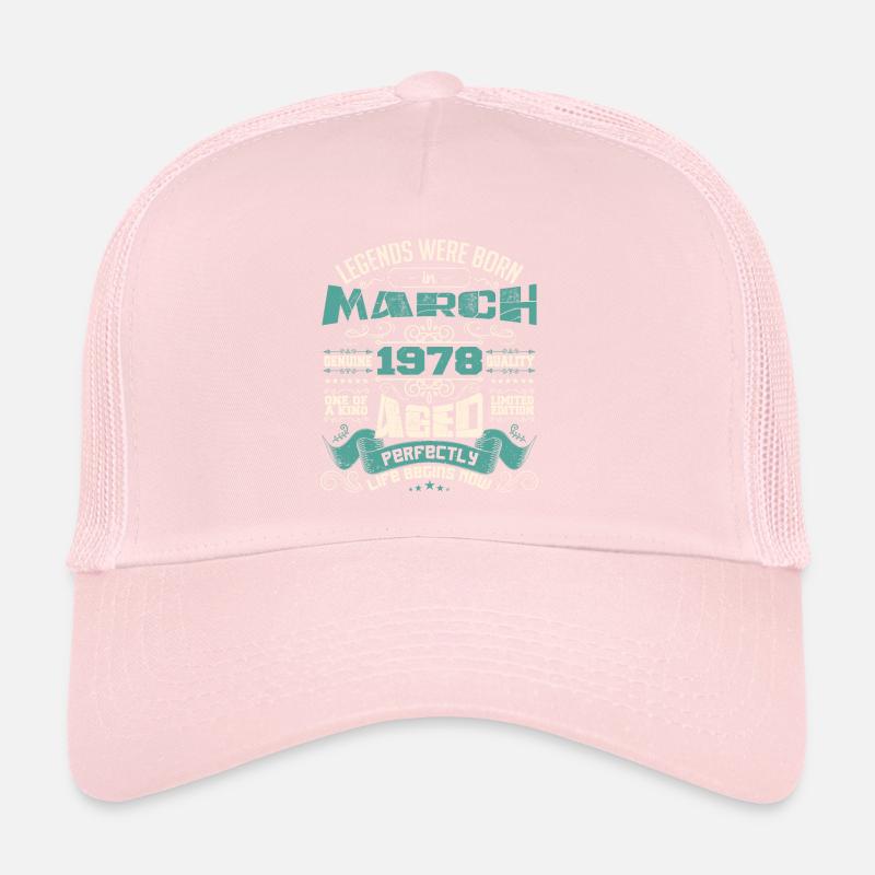 March 1978 | birthday gift Casquette trucker 
