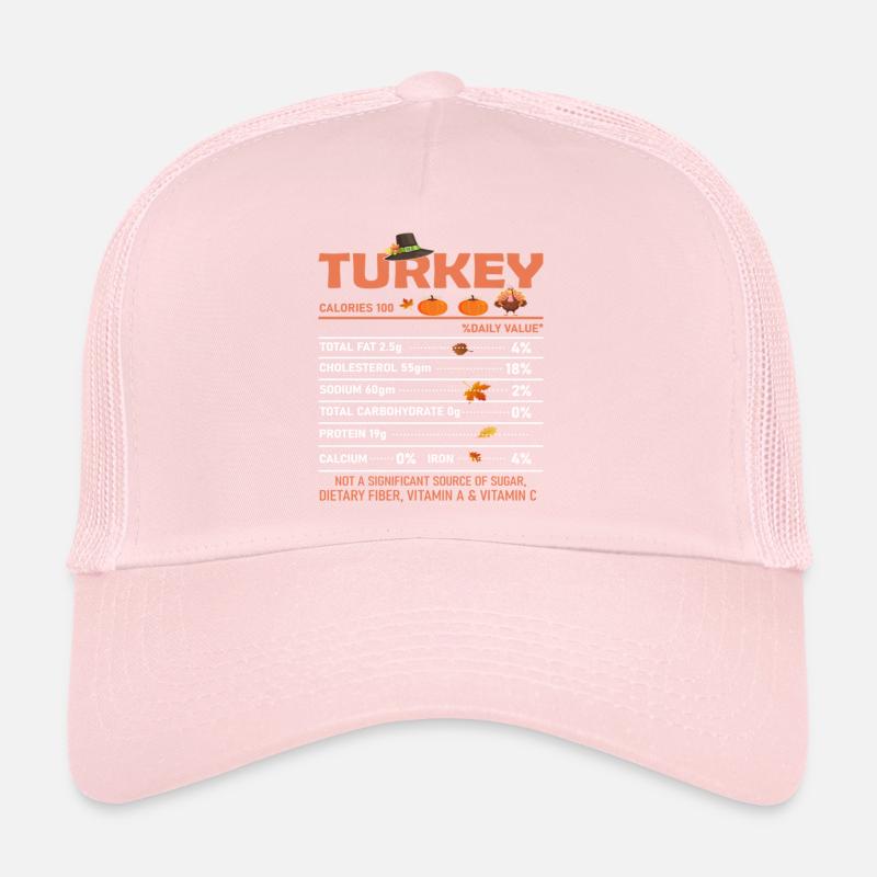 Drôle de dinde de Thanksgiving Casquette trucker 