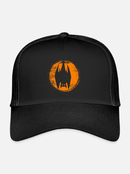 Halloween - Trucker Cap - black/black - Front