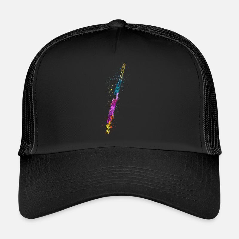 Flûte, Jouer de la flûte, Casquette trucker 